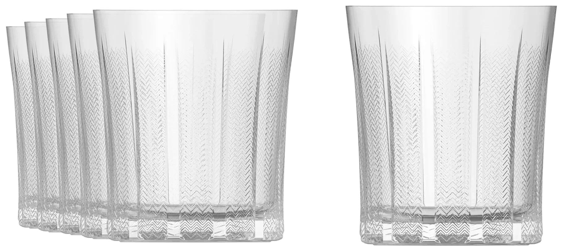 ONIS Sklenice Dof MOSAIC 355 ml, 6 ks