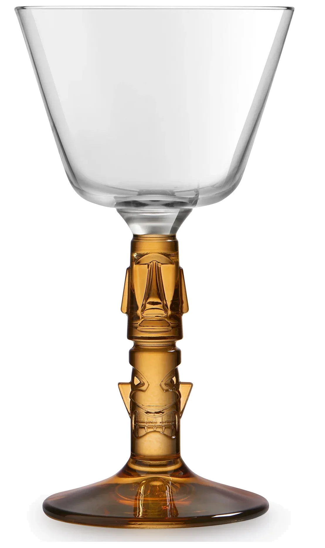 ONIS Sklenice Mai-Tai Amber Stem TIKI 200 ml, sada 6 ks