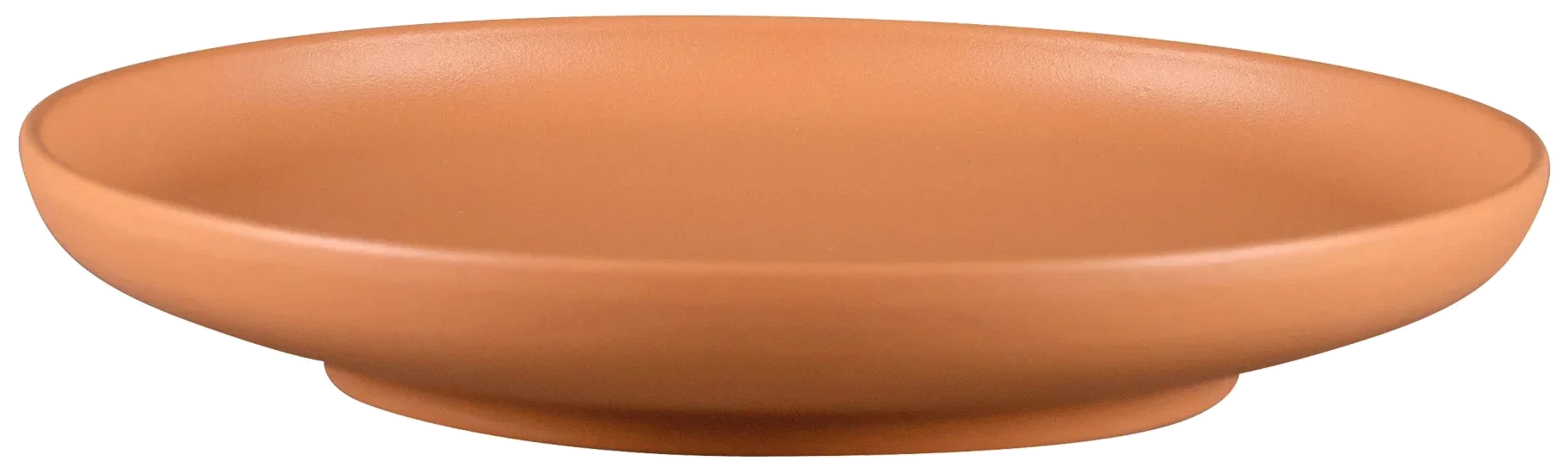 Hladký hluboký talíř 21 cm Prima EARTH TERO / RAK PORCELAIN