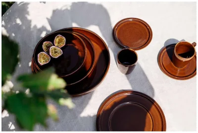 EASE RAKSTONE Hrnek bez ouška 230 ml jantarový / RAK PORCELAIN