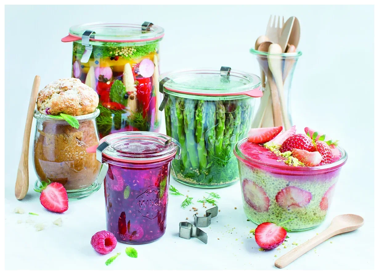 WECK Sklenice na zavařování STURZ 500/580 ml bal. 8 ks