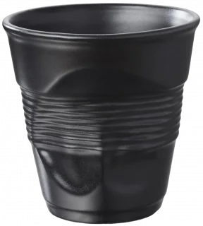 FROISSES Černý hrnek 180 ml / REVOL