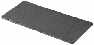 BASALT Obdélníkový podnos 30 x 11 cm černý / REVOL