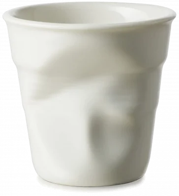FROISSES Hrnek Shell white 180 ml / REVOL