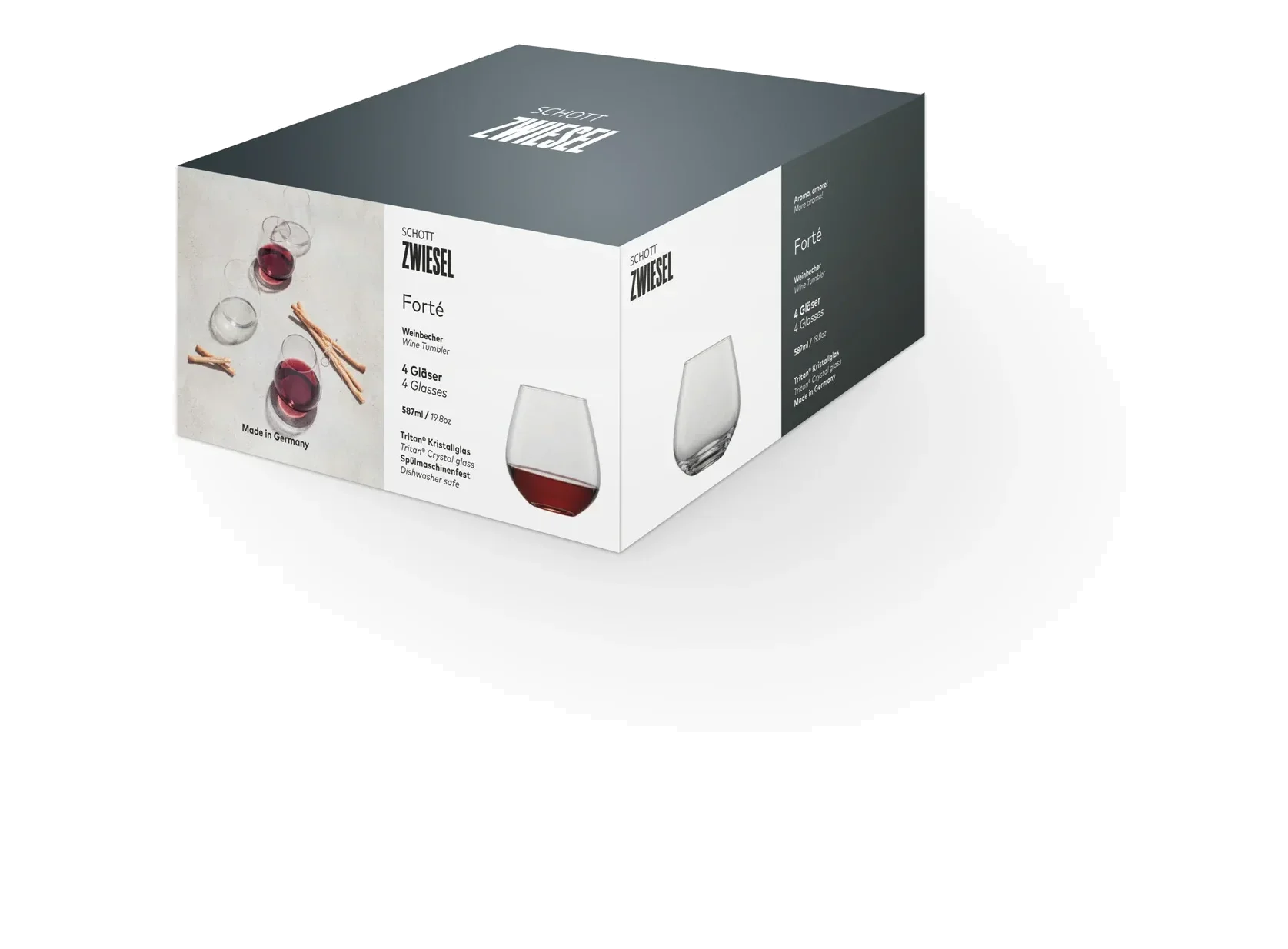 FORTÉ Sklenice 587 ml, sada 4 ks / SCHOTT ZWIESEL