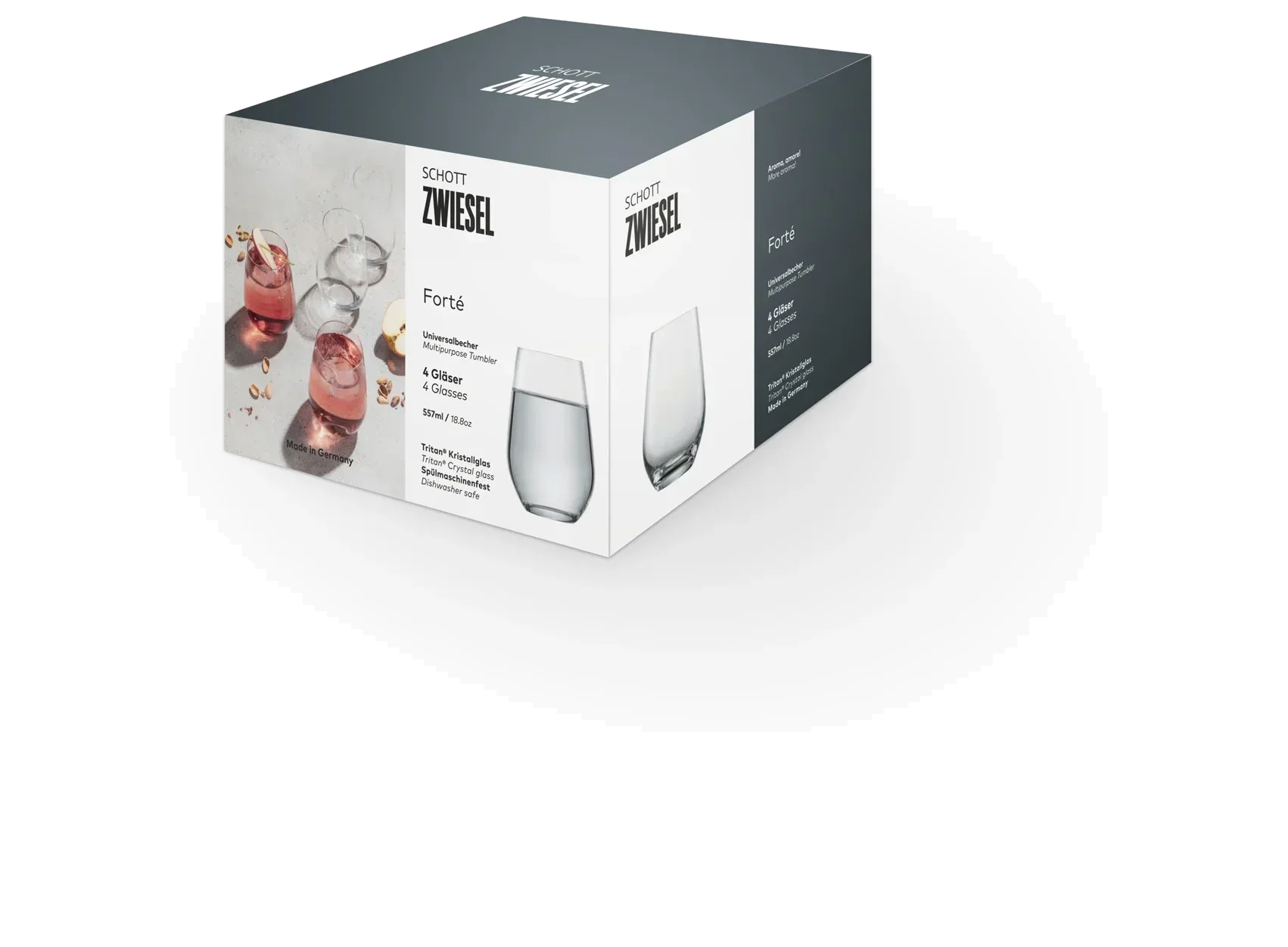FORTÉ Univerzální sklenice 548 ml, sada 4 ks / SCHOTT ZWIESEL