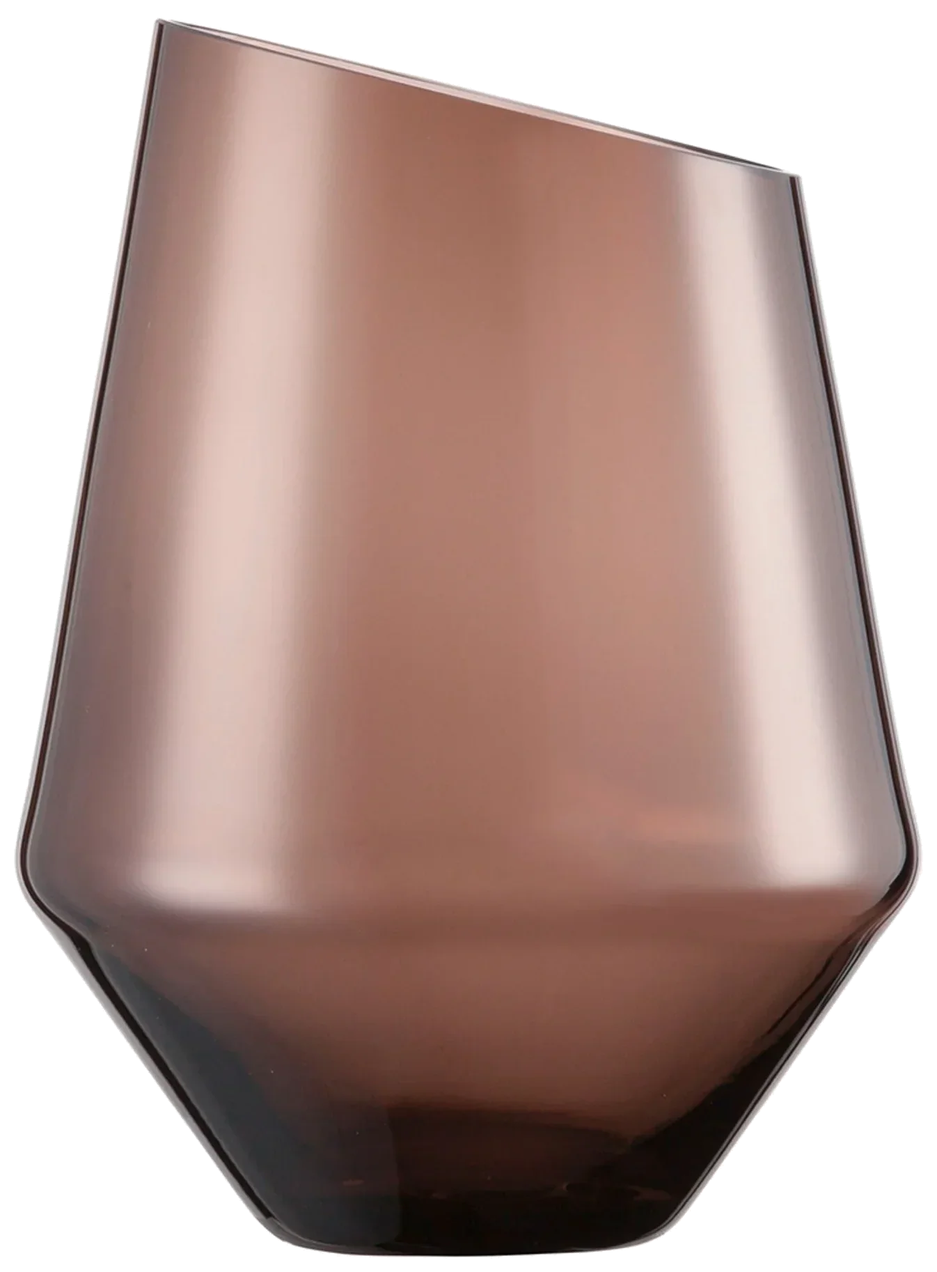 DIAMONDS Střední váza Smoky Brown / ZWIESEL HANDMADE