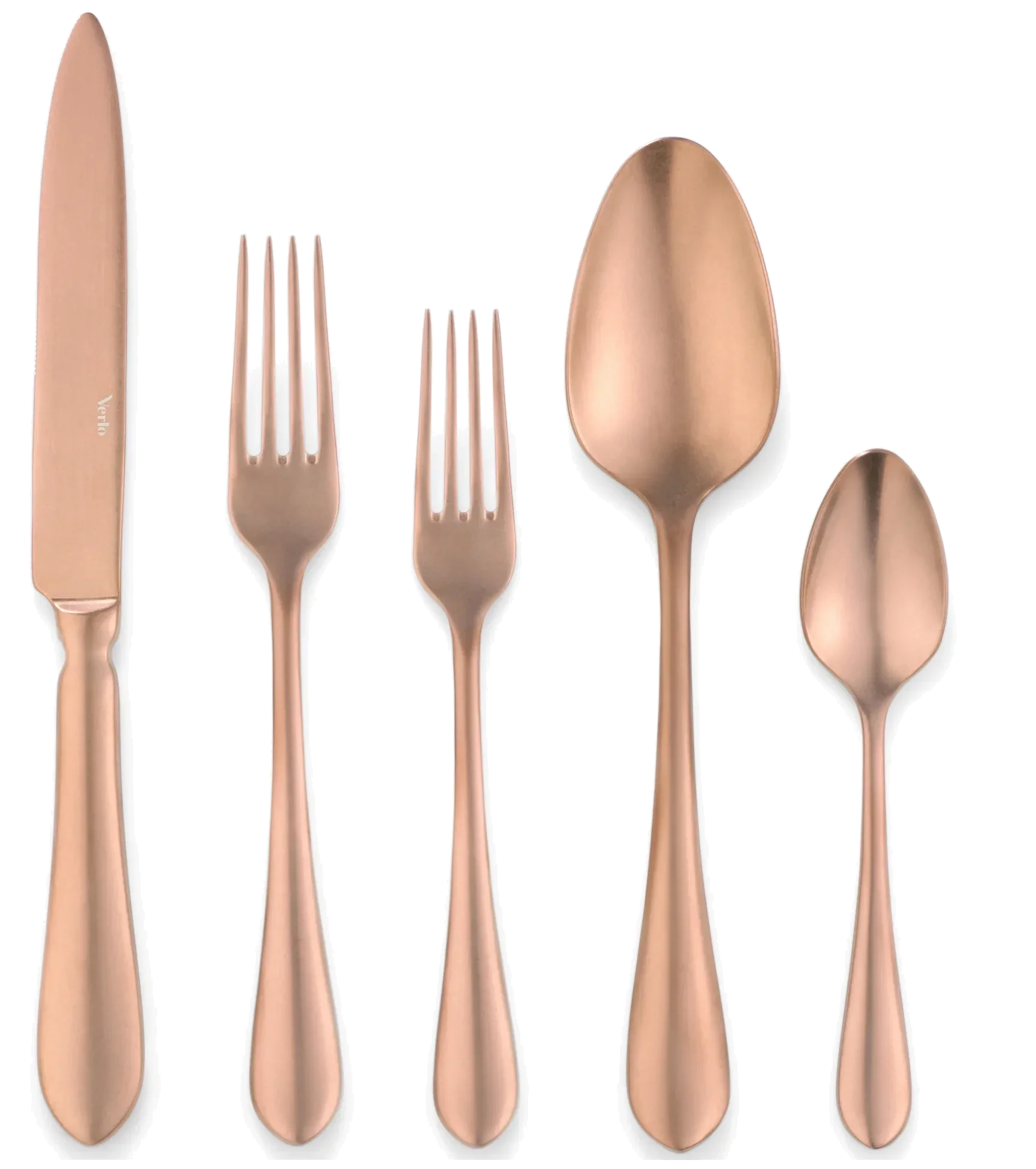 DESTELLO COPPER Měděný jídelní nůž / VERLO