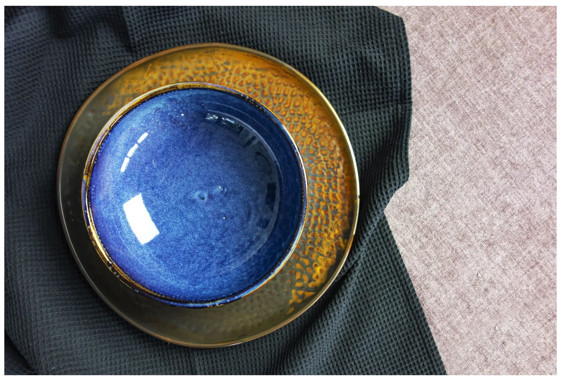 DEEP BLUE Mísa 24,5 cm / VERLO