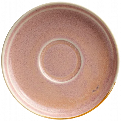 VERLO Podšálek RUSTIC REBORN 12 cm růžový